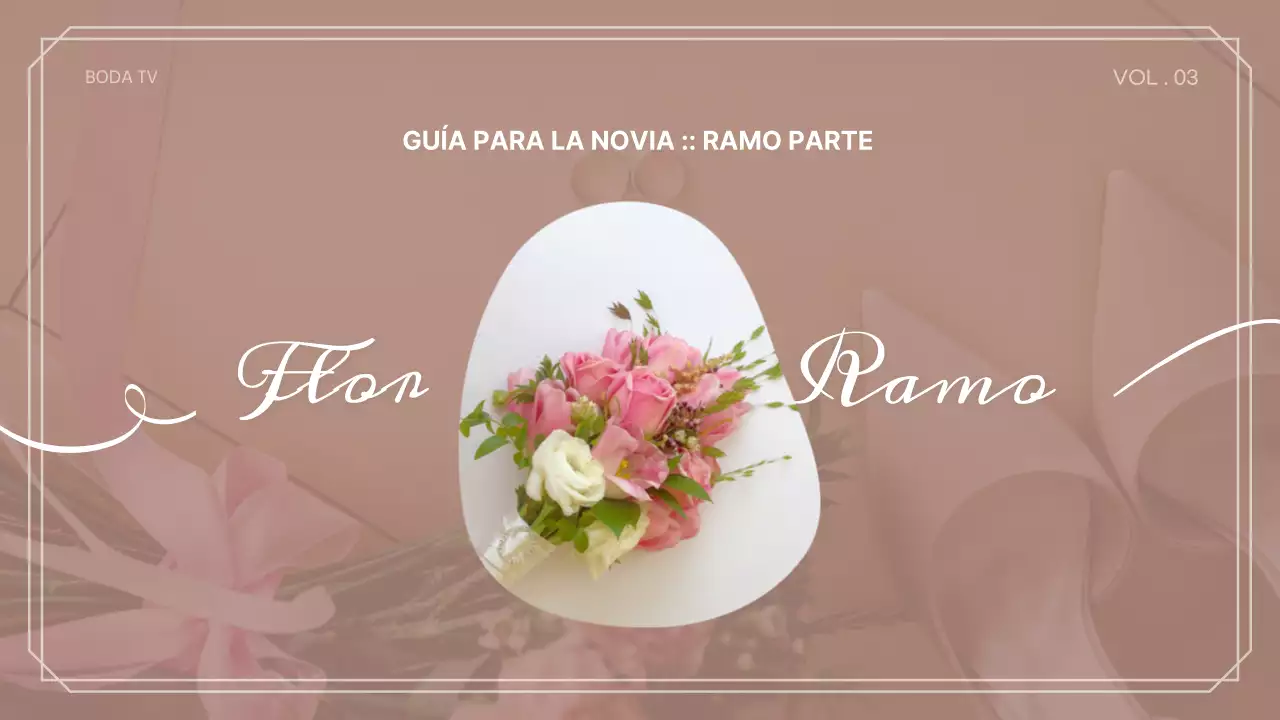 Lujoso y sencillo concepto de revista de bodas en colores pastel YouTube Thumbnail