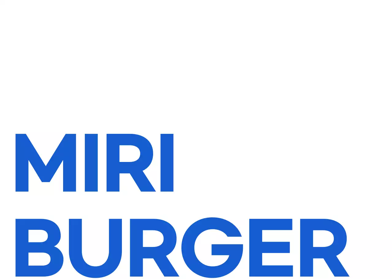 Chapeau Restaurant Illustration Hamburger Bleu