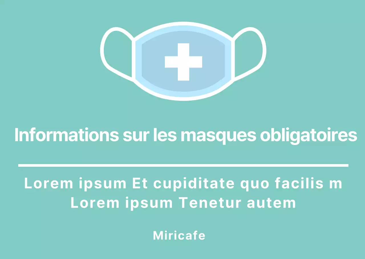 Support en acrylique pour masque couleur menthe Instructions de montage