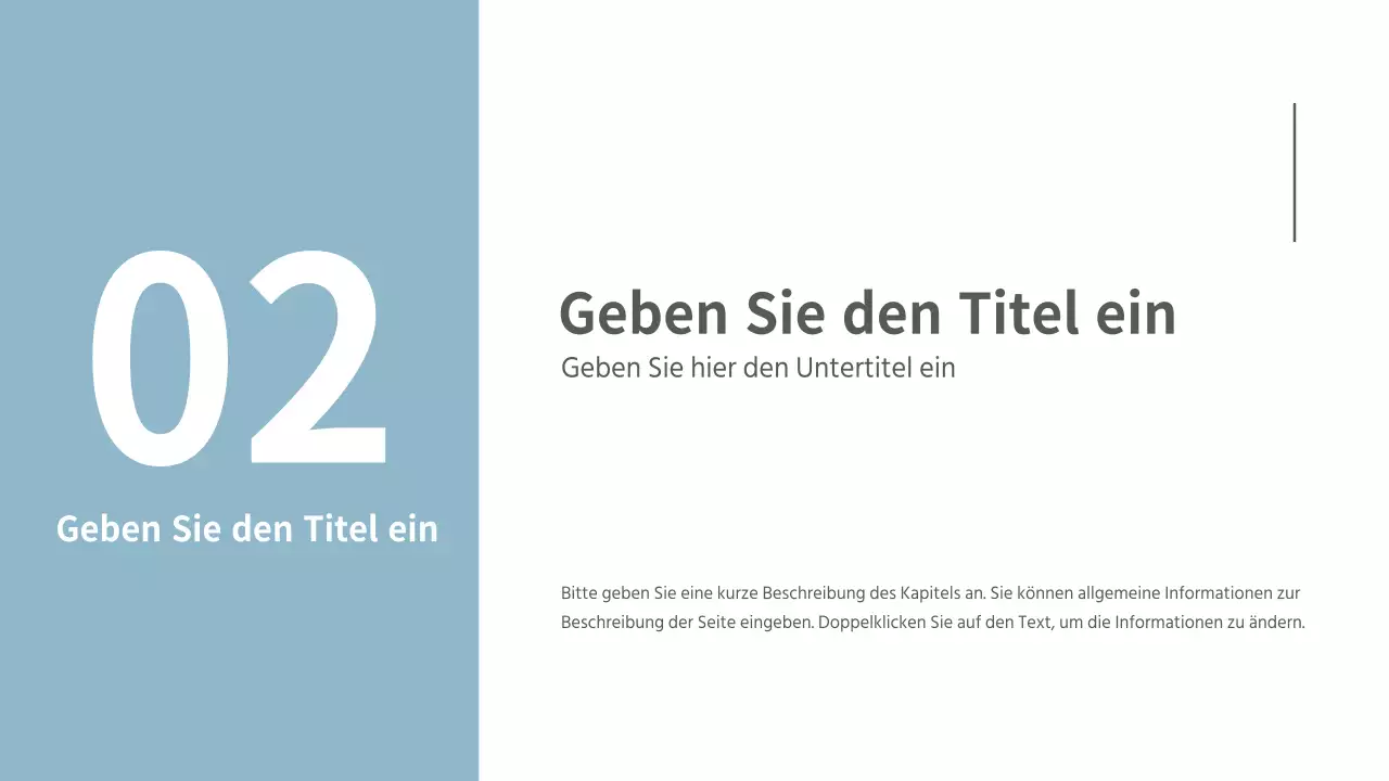 Prägnante Präsentationen