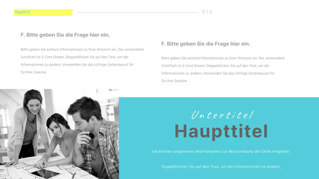 Knackige Präsentationen