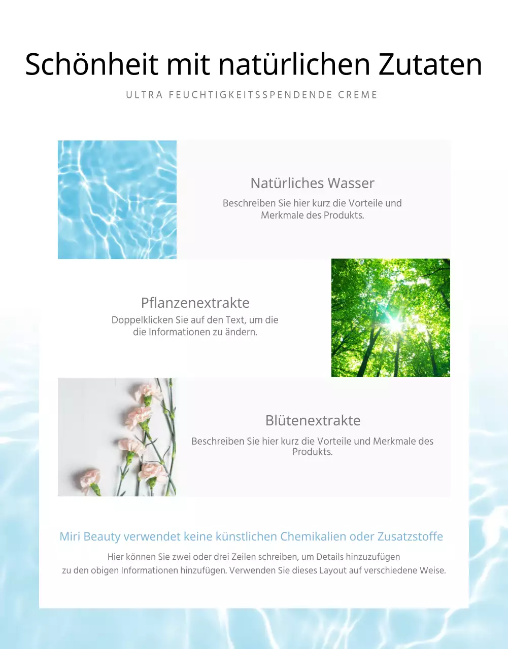 Kosmetika Detailseite