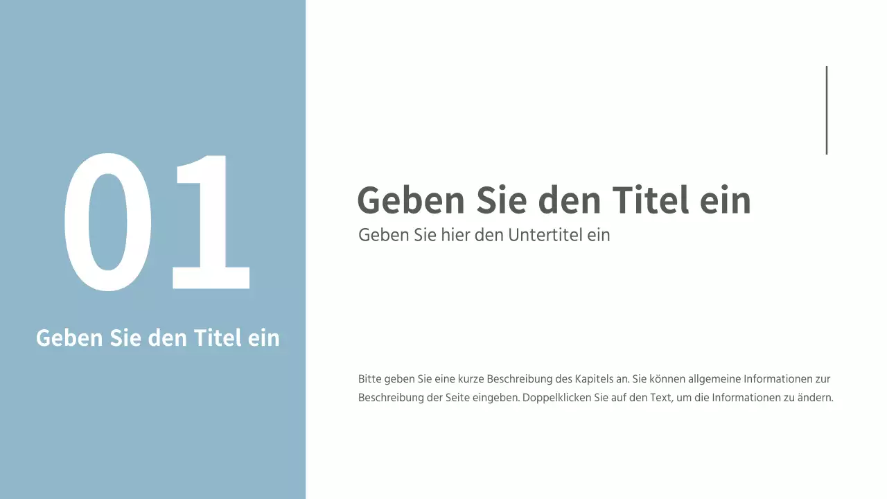 Prägnante Präsentationen