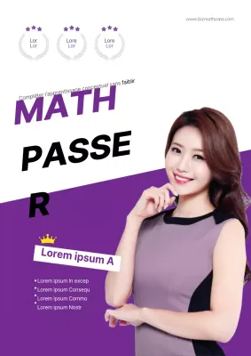 Faites la promotion de votre école avec des photos de tuteurs mauves