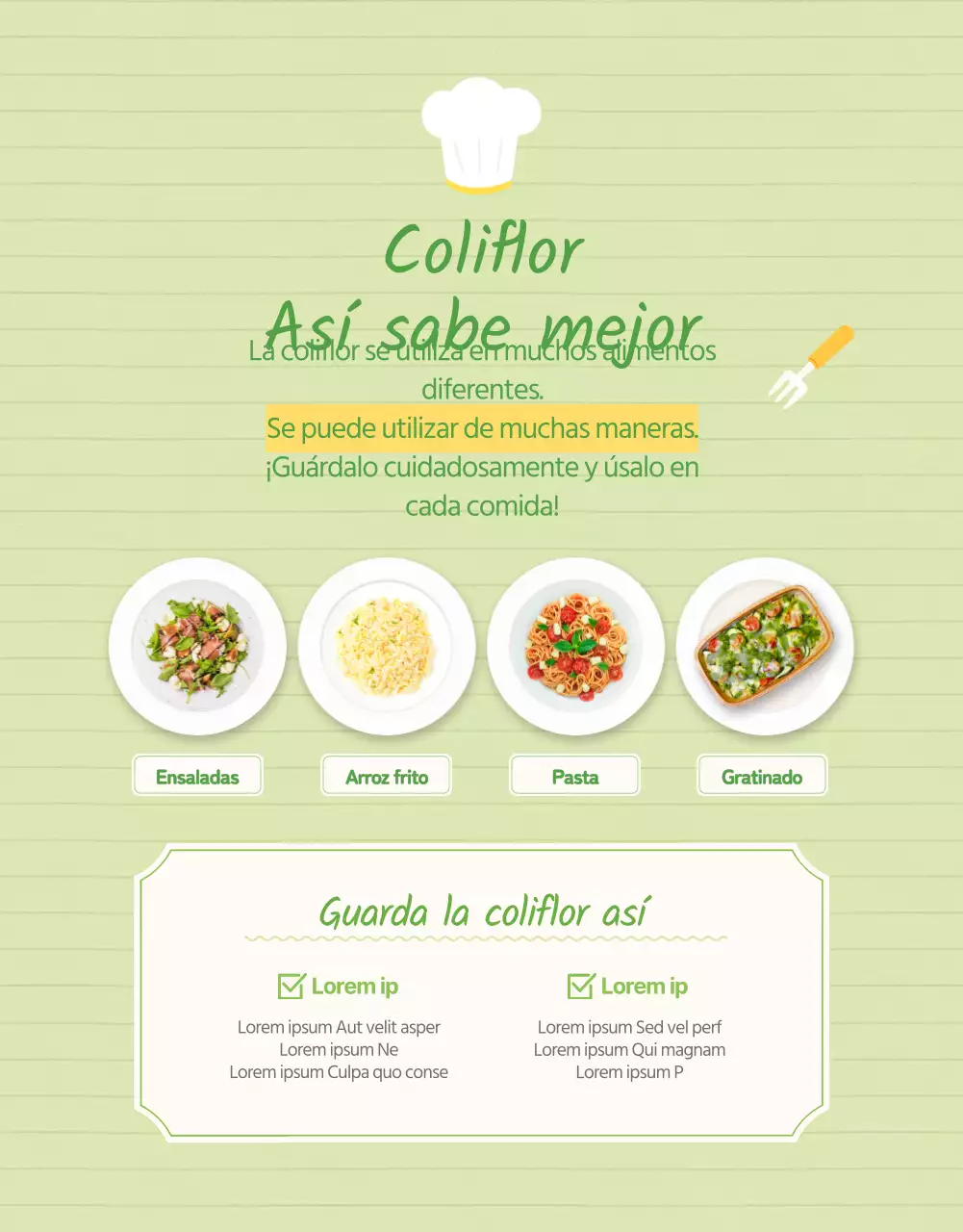 Promover la coliflor natural verde y amarilla descripción