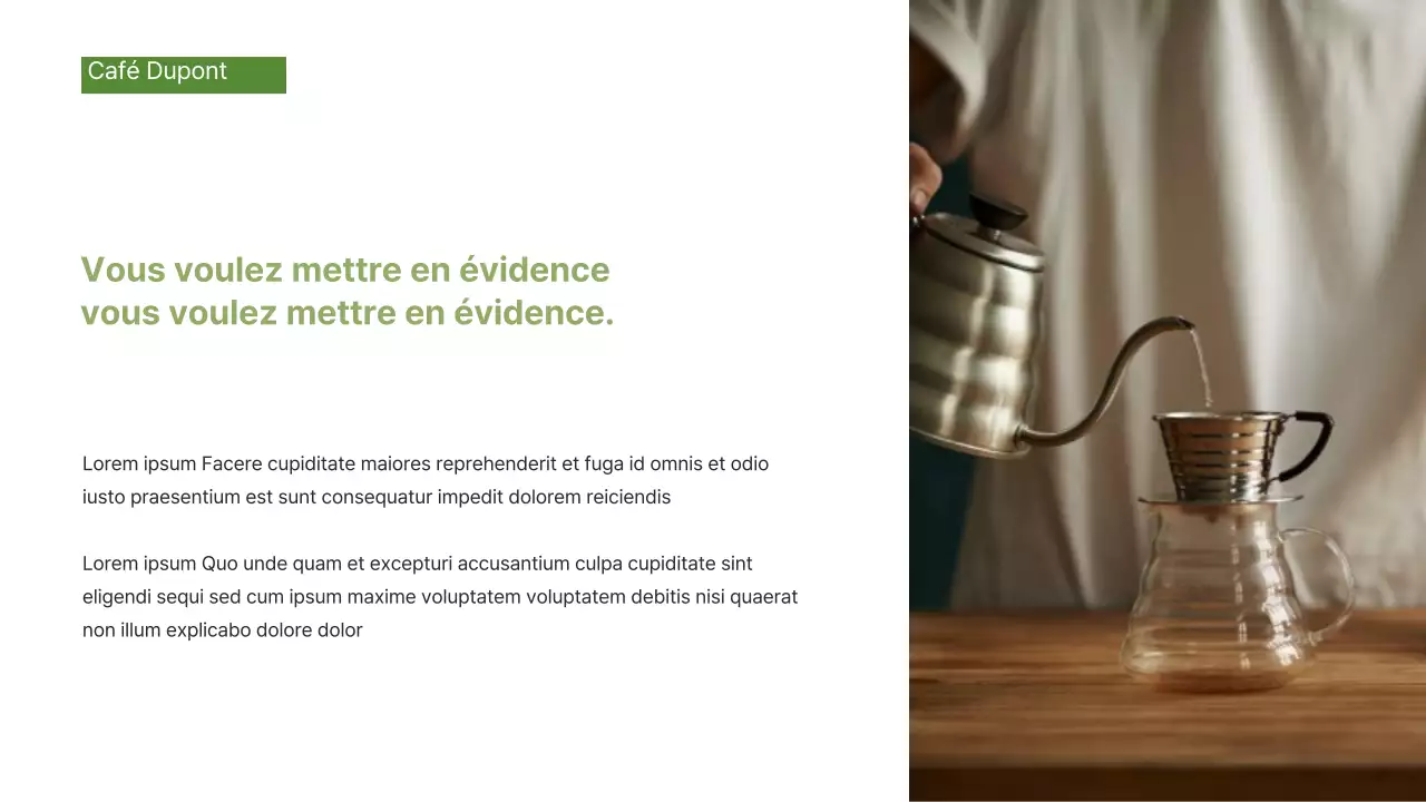 Présentations d'entreprises