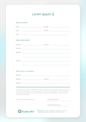 Contratto di ripresa in studio con uno sfondo dolcemente sfumato in colori pastello