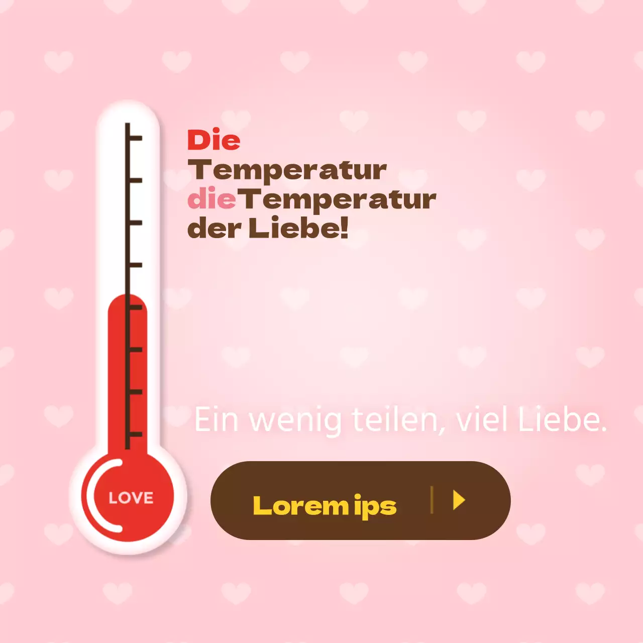 Basar zum Teilen der Liebe