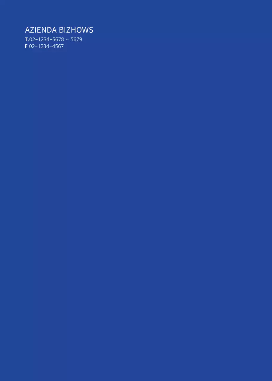 Un business semplice in blu e grigio