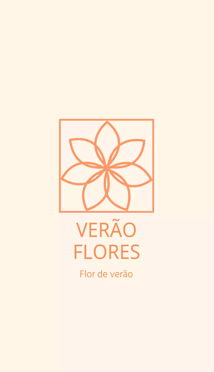 Cartão de visita de florista
