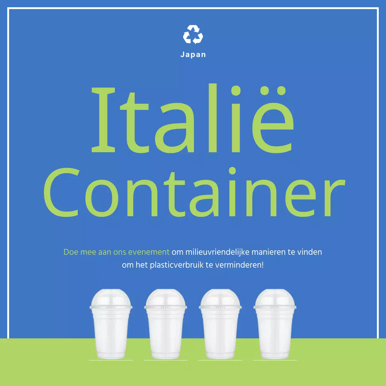 Blauw en groen voor de planeet CardNews