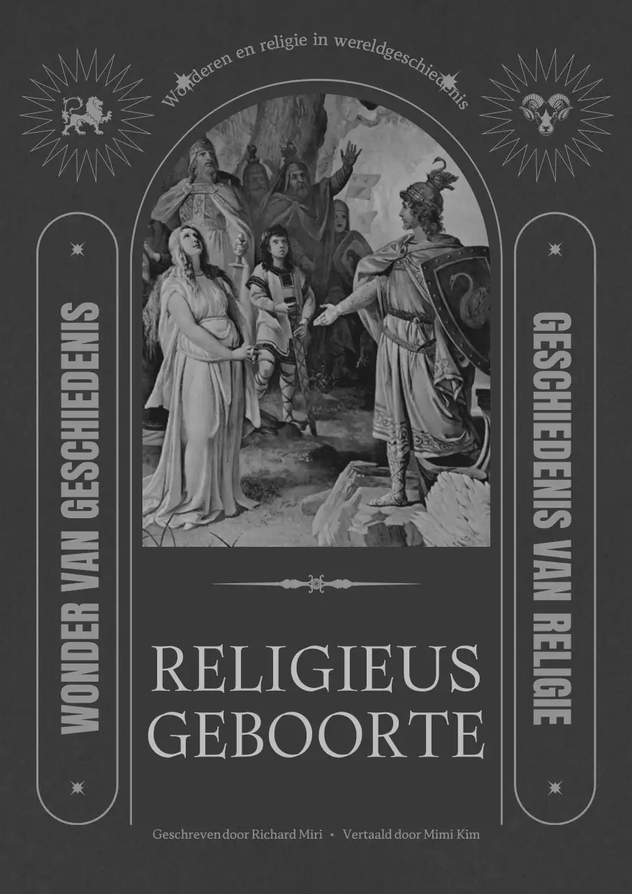De geschiedenis van het ontstaan van het zwart-grijze gothic concept religie