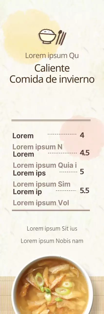 Comidas calientes de invierno