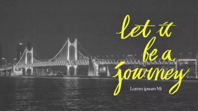 Zwart-wit geel gemarkeerde tekst Binnenlands reisverslag YouTube thumbnail