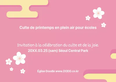 Concert de louange de printemps