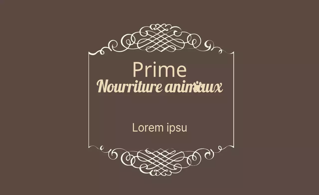 Aliments pour animaux