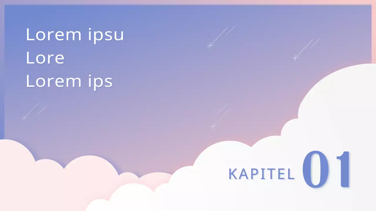 Pinkvora Flauschige Wolke Farbverlauf