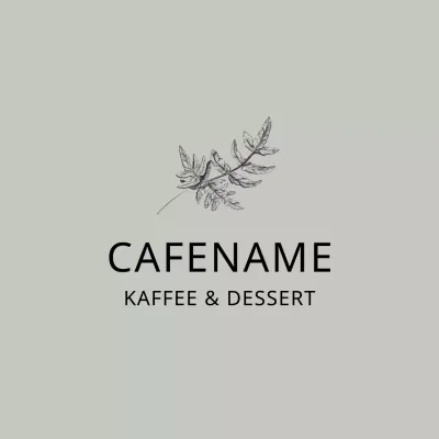 16 Cafe-Aufkleber