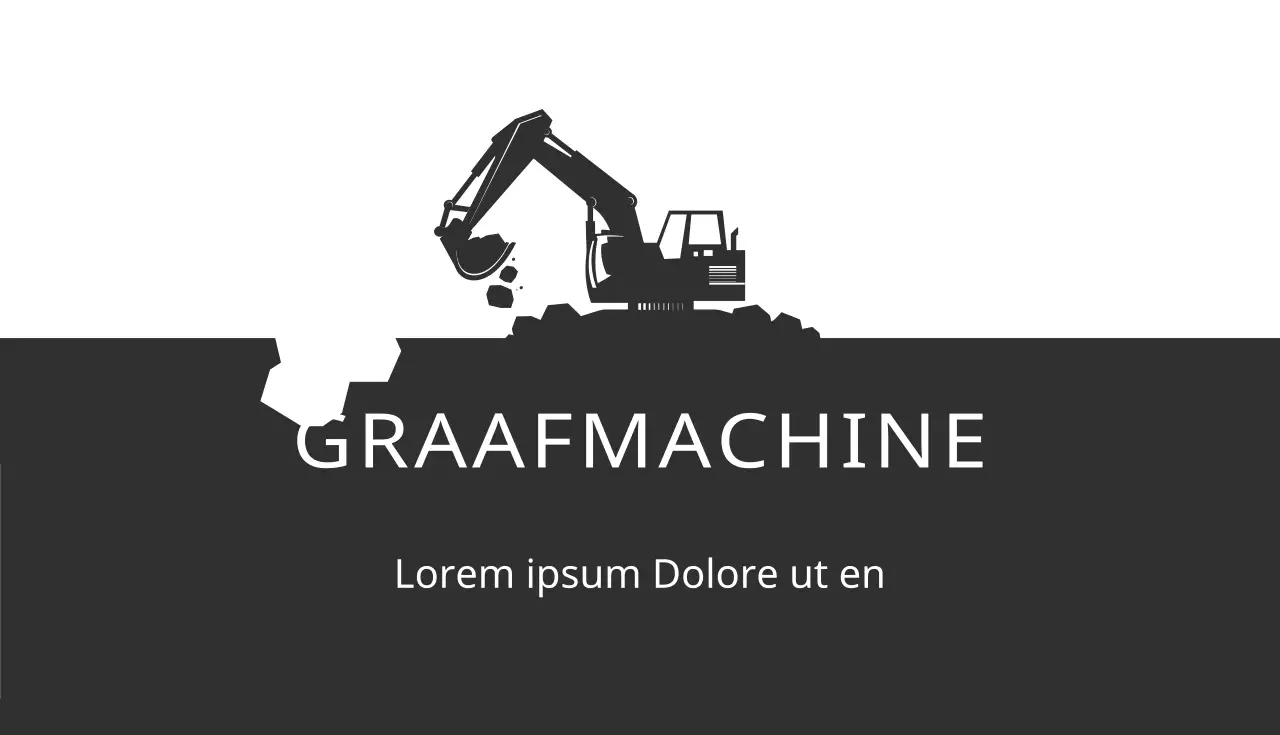 Graafmachine verkoop