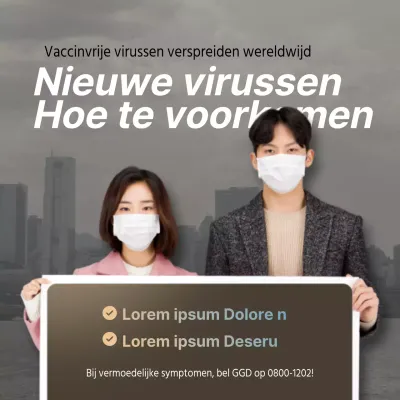 Nieuwe virussen voorkomen