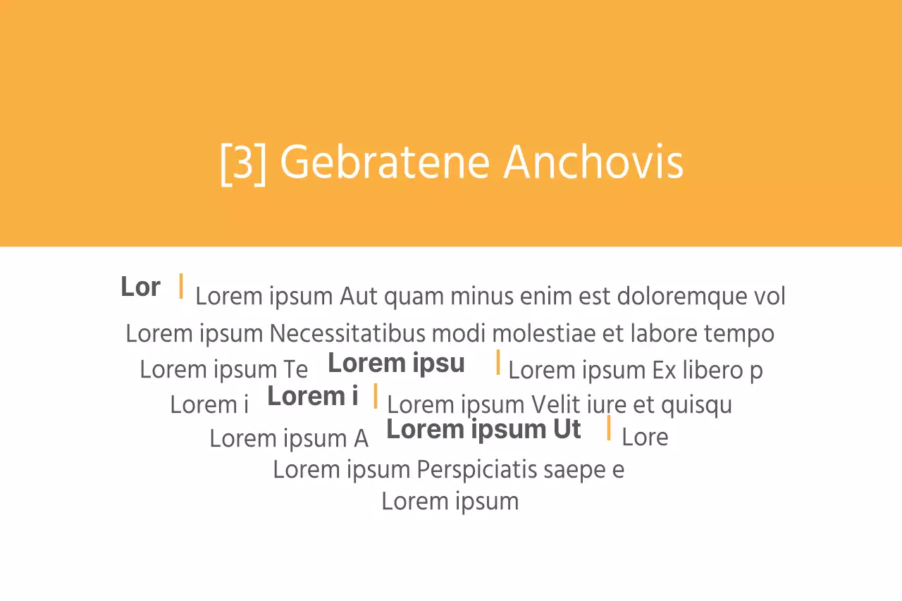 Gebratene Anchovis