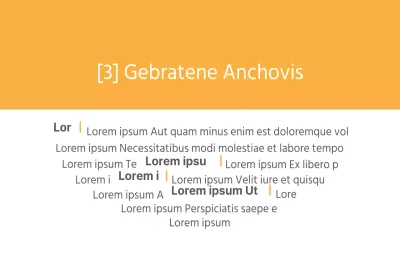 Gebratene Anchovis