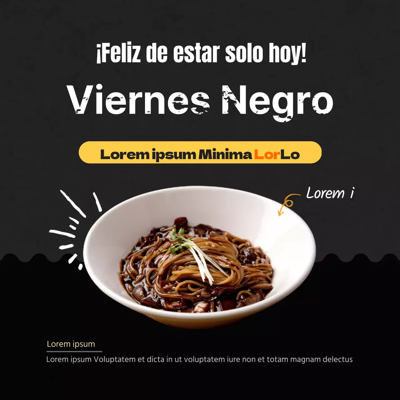 negronegro díanegro día diseñoamarillo