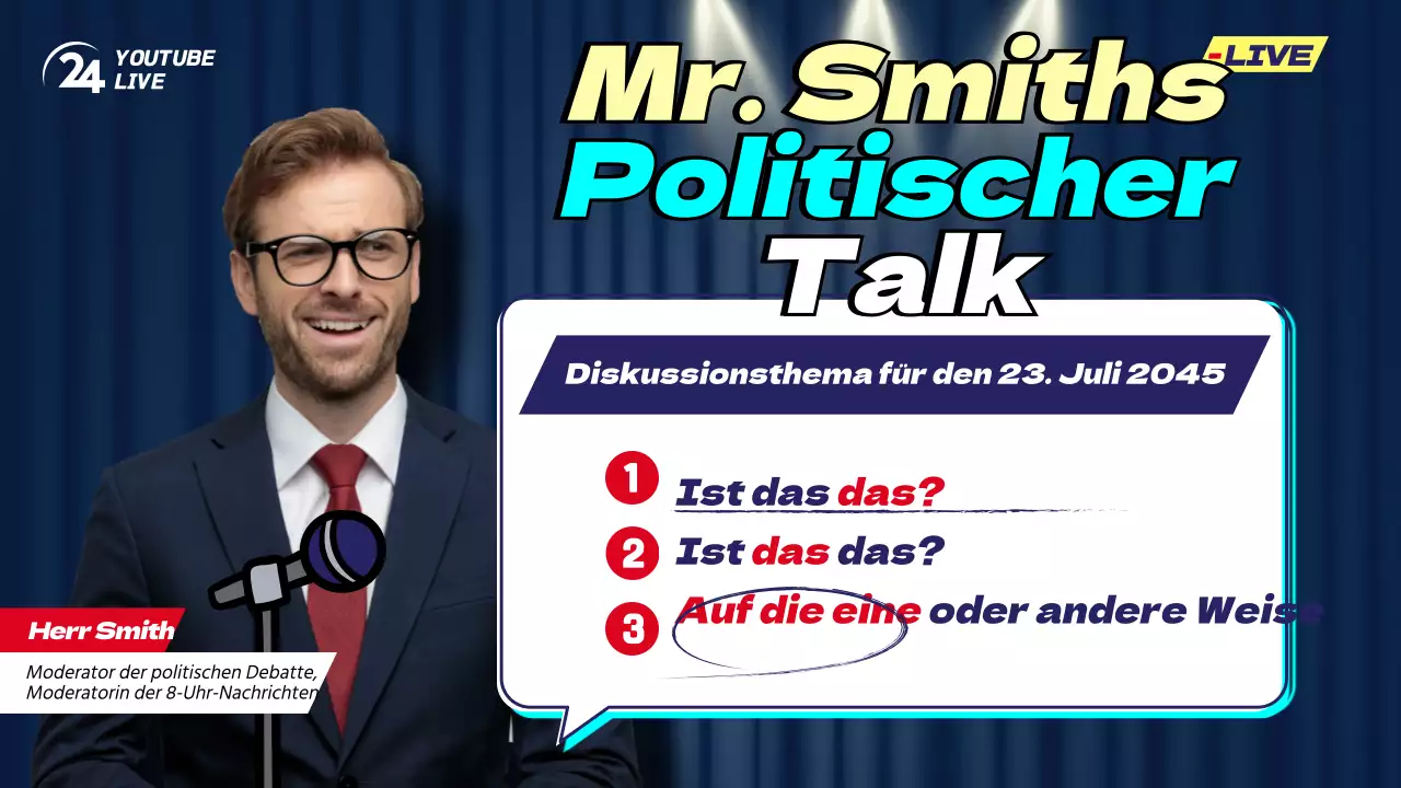 Talkshows zu politischen und aktuellen Themen