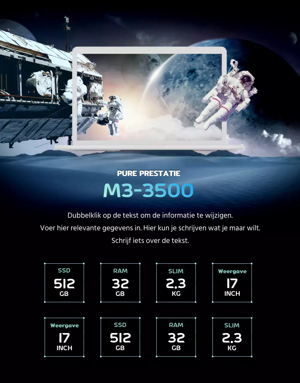 Meer informatie over BlackTone Space Ultimate Performance Gaming Laptop