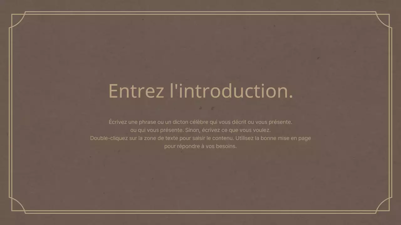 Thème de portfolio avec un concept rétro