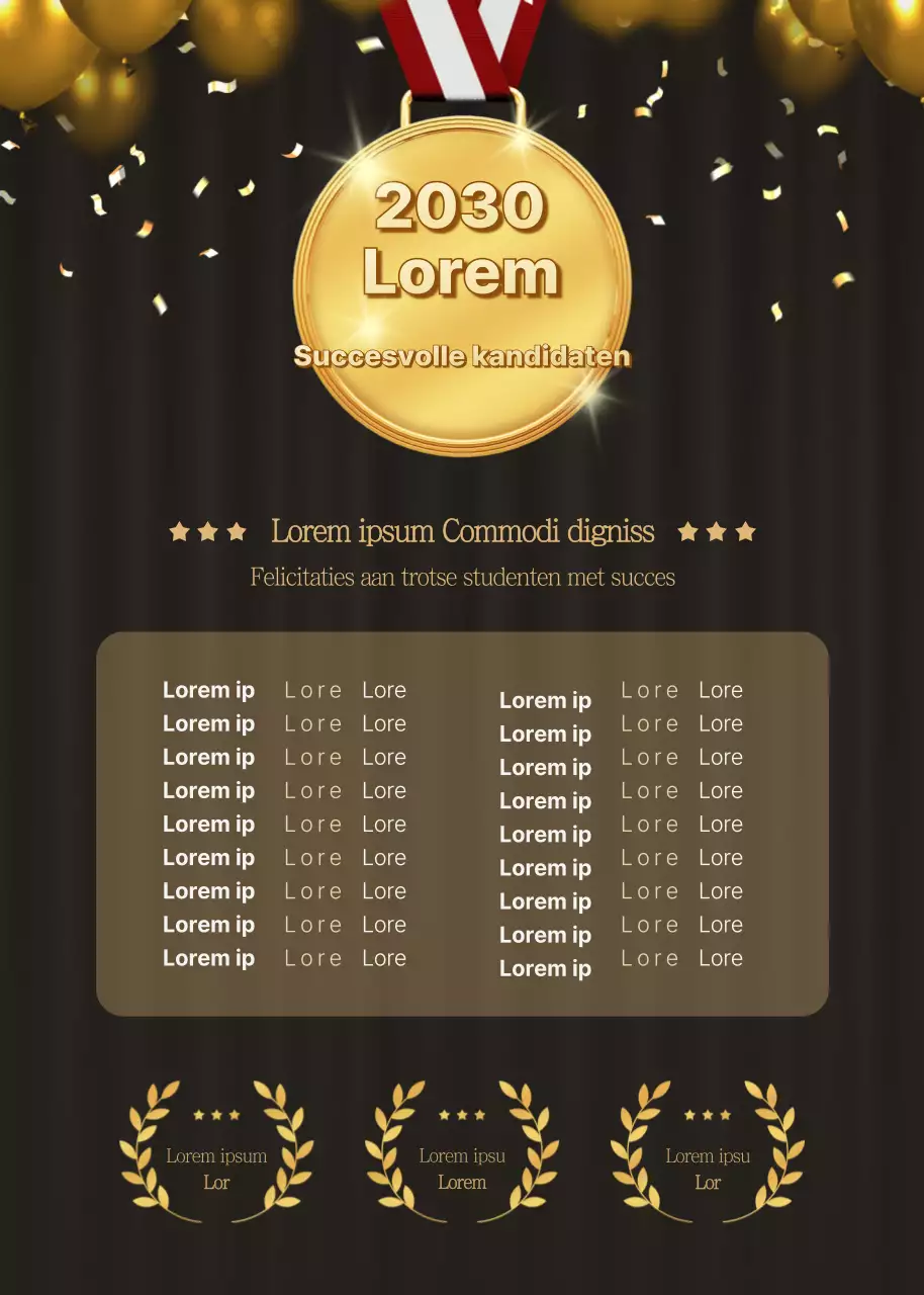 Zwart met gouden onderscheppingsrooster