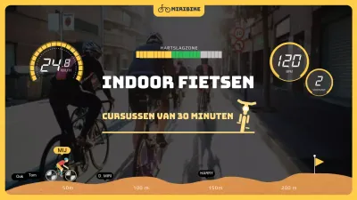 Ride Game Concept Indoor Fietsbaan in Geel