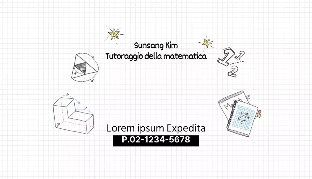 Sunsang Kim Ripetizioni di matematica