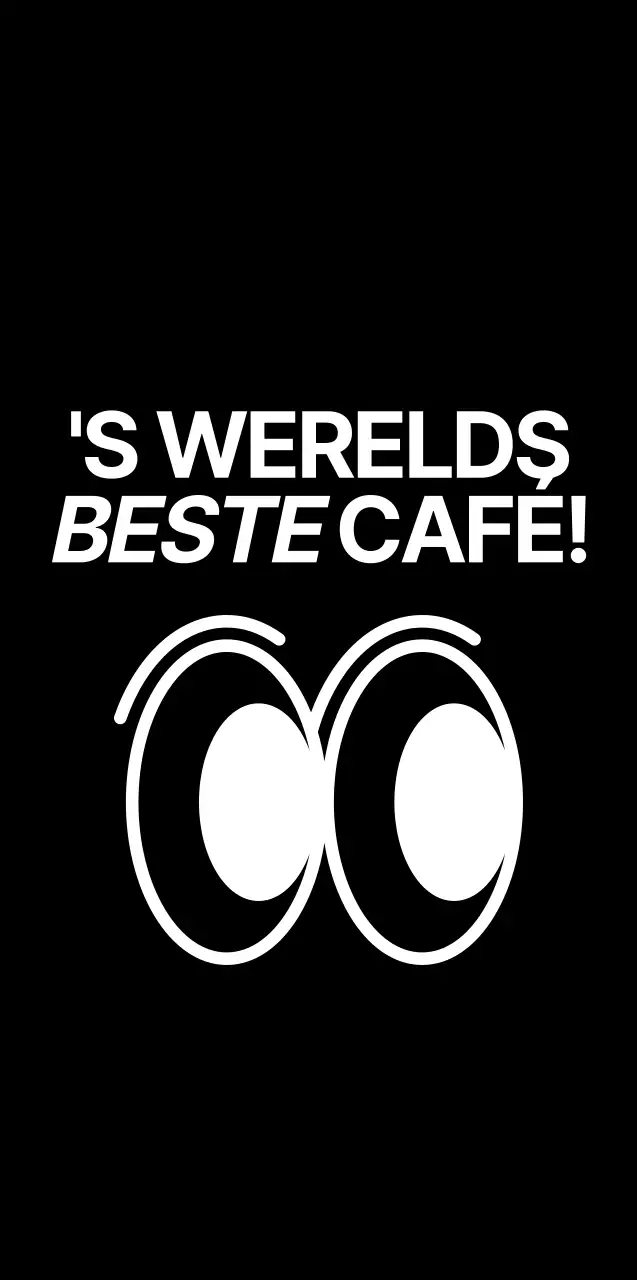 Schattige en eenvoudige stuiterende oogillustratie in zwart-wit voor gepersonaliseerde merchandise