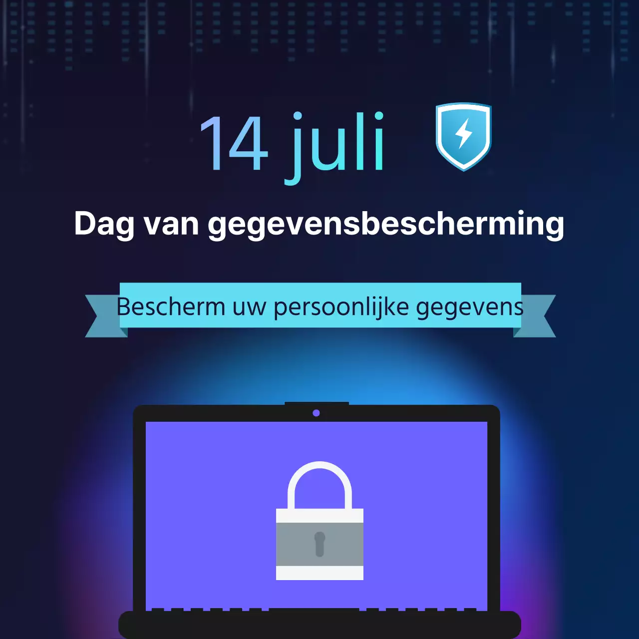 Dooclass Dag van de Gegevensbescherming KaartNieuws Ontwerp