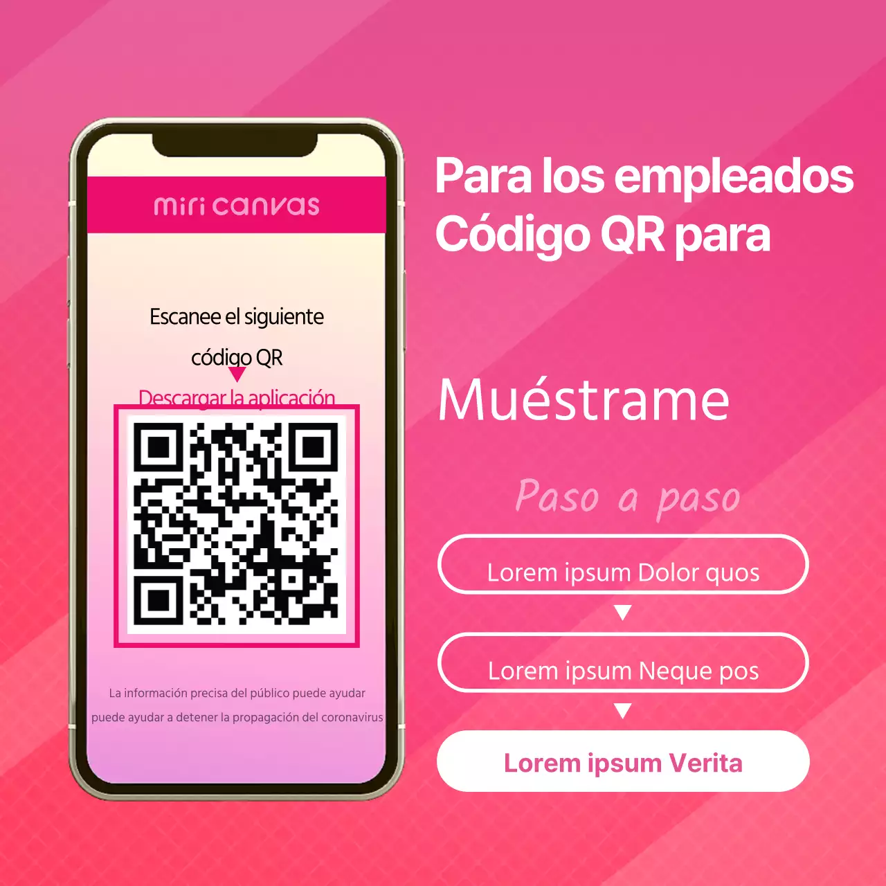 Modelo de pasaporte electrónico para smartphone Instrucciones