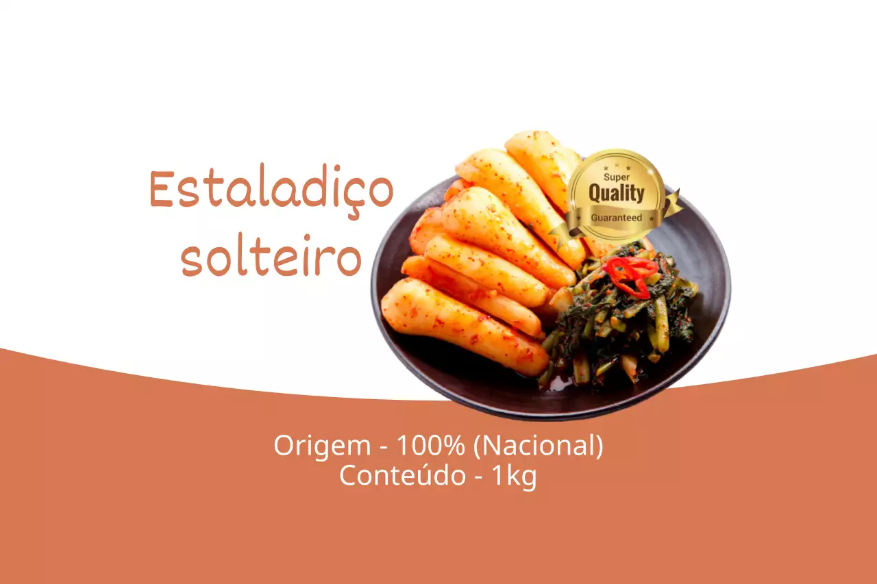 Kimchi de solteiro