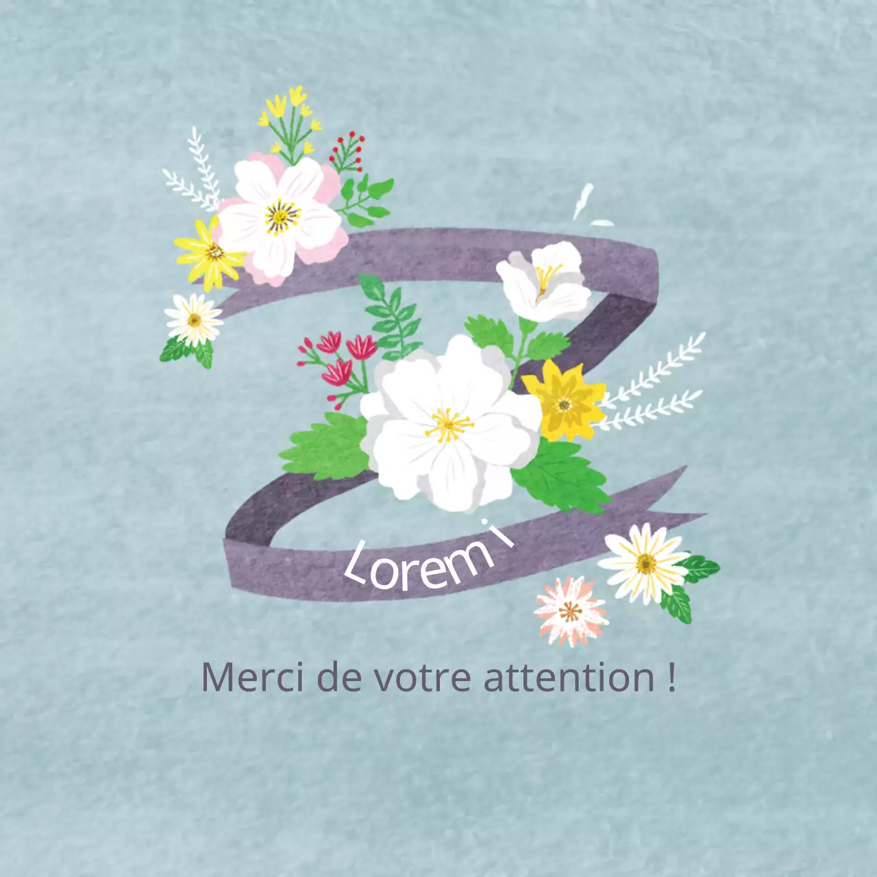 Merci de votre attention !