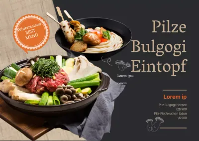 Pilz Bulgogi Hotpot