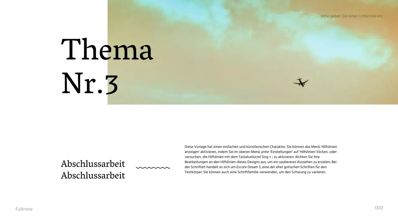 Erwägungsgrund der Abschlussfeier