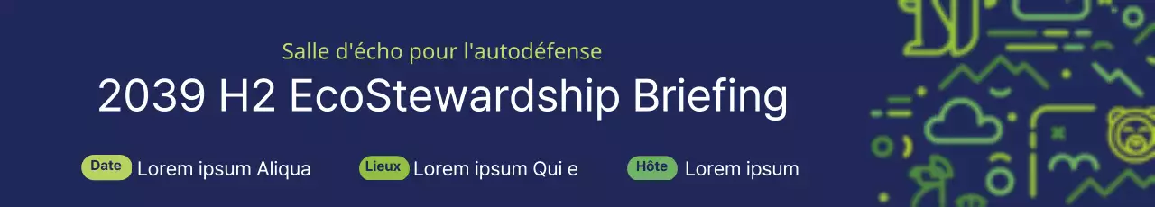 Séances d'information sur l'éco-gestion