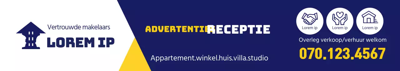 Blauwe Makelaar Advertenties