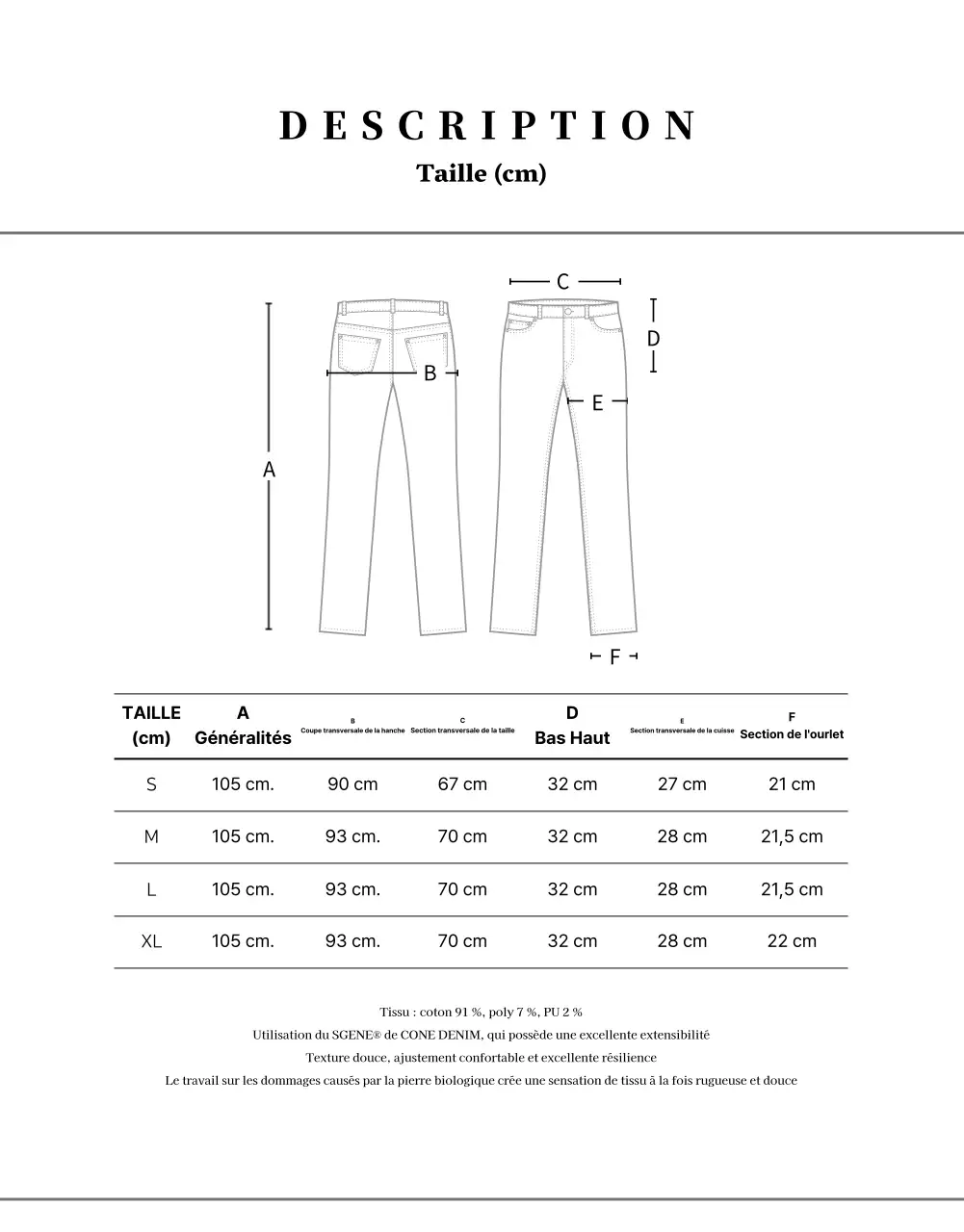 WadizAccessoires de modeDétails