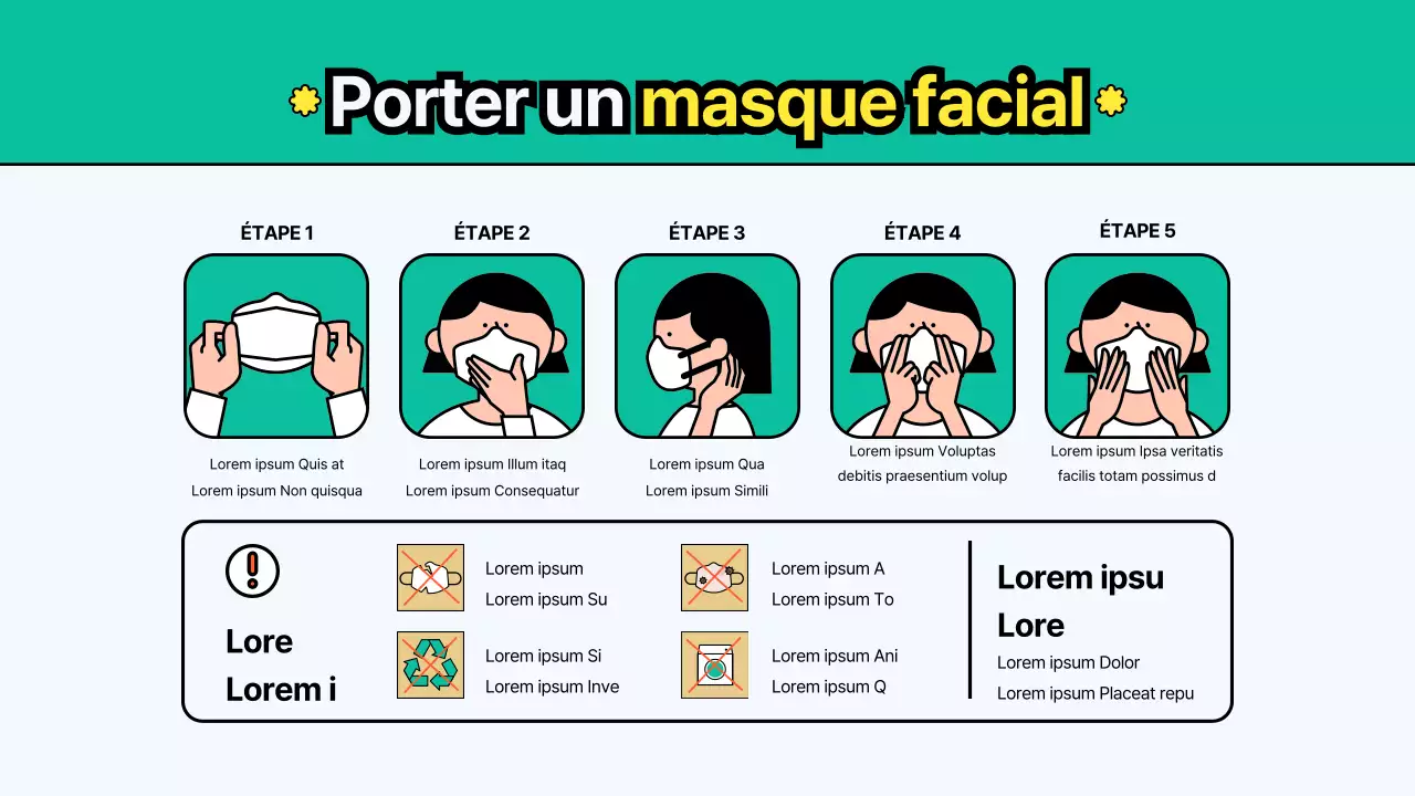 Modèle de particules dans l'environnement