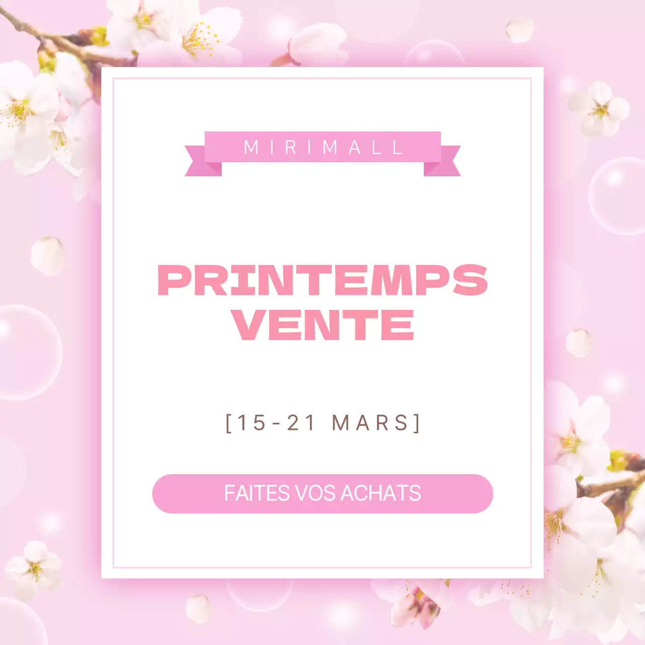 Vente de printemps2