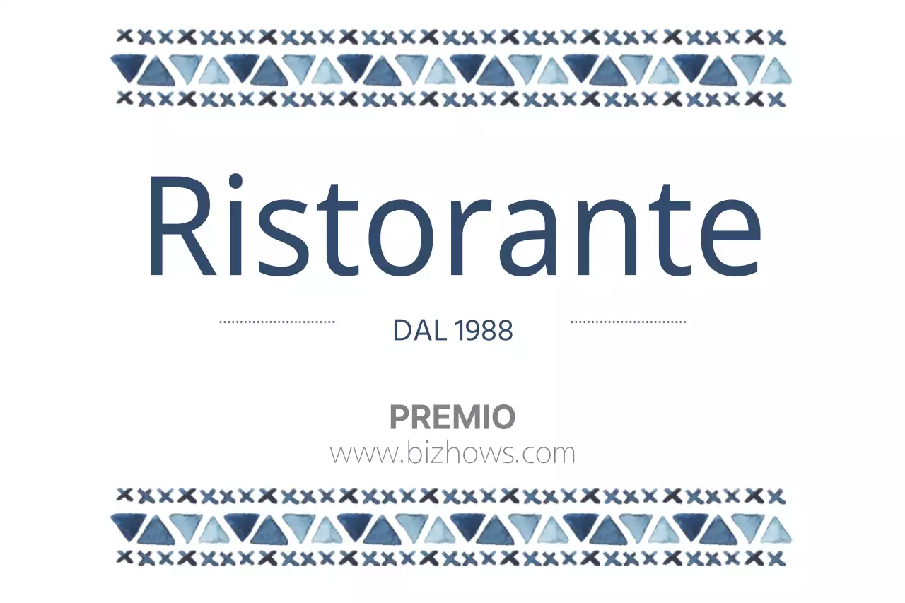 Adesivi per ristoranti