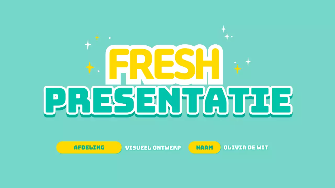 Keurige Mint Presentatie