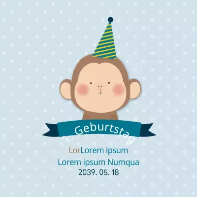 Der erste Geburtstag von Mong