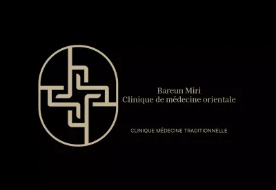 Symbole noir Logo Clinique orientale Enseigne