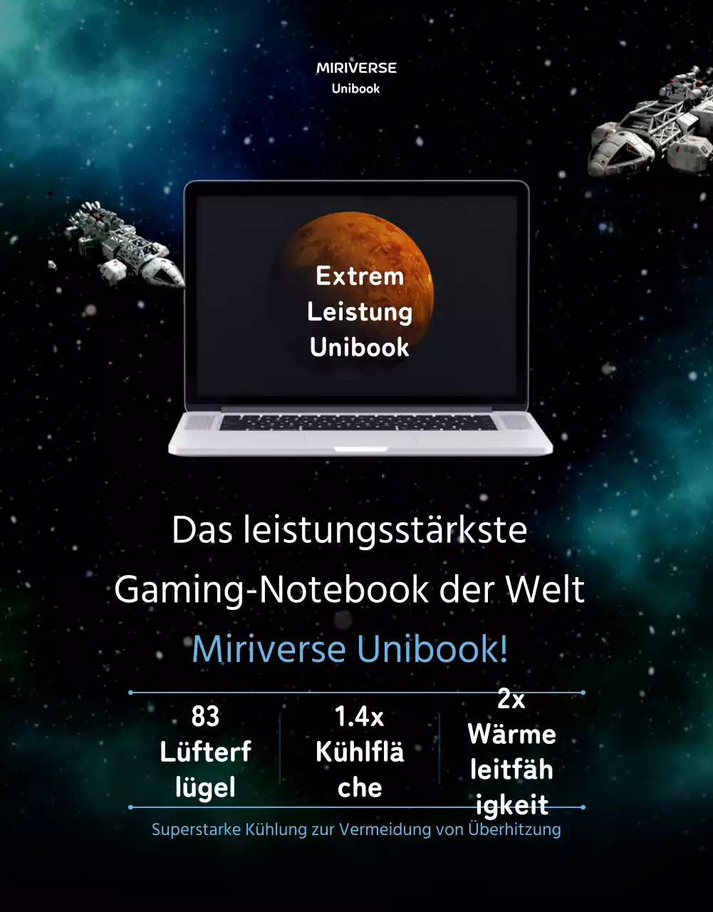 Erfahren Sie mehr über BlackTone Space Ultimate Performance Gaming Laptop